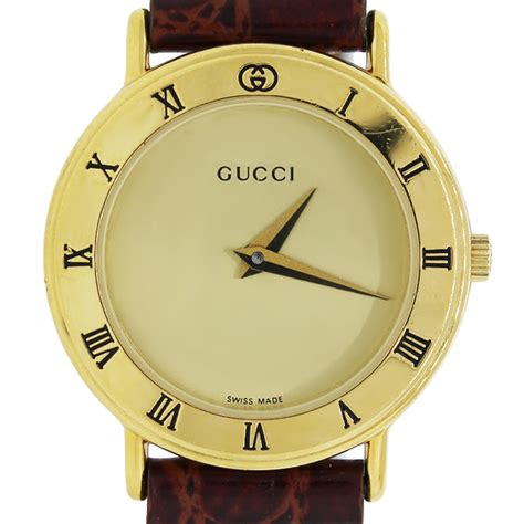 vintage gucci watch price|Gucci old model watches.